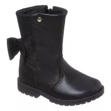 Bota Cano Alto Infantil Menina Ortopé Couro Mega Oferta