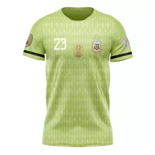 Camiseta Dibu Martínez Argentina Campeón 2022 Talle Especial