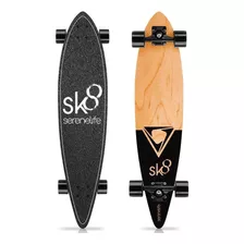 Skateboards De Madera Color Negro Serenelife Sl7sbbk