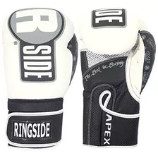 Guantes De Boxeo Ringside Large White/black