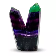 Increíble Punta Fluorita - Fluorite 214 Gr