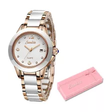 Reloj Elegante Para Mujer, Resistente Al Agua