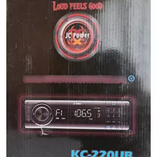 Auto Estreo Jc Power Kc-220ub Usb Fm/am Auxiliar