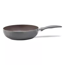 Wok Brinox Ceramic Life Smart Plus 24cm 2,65l Cinza 4791/368