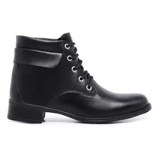 Bota Botinha Coturno Feminino Falcucci Cano Baixo Ankle Boot