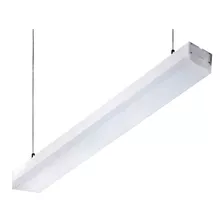 Lámpara Lineal Barra Led Colgante 36w Luz Neutra 4000k Color Blanco