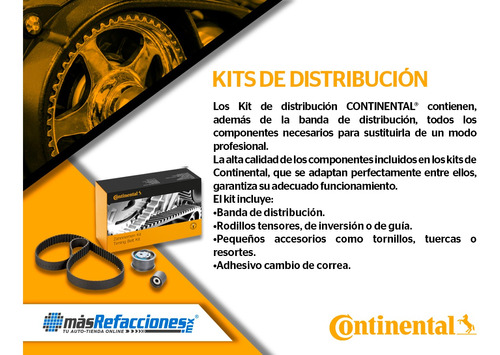 Kit Distribucin Lexus Es330 V6 3.3l 04-06 Continental Foto 5