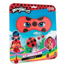 Kit Miraculous Ladybug Mascara, Ioio, Brincos Original