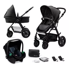 Coche Travel System Moov 3 En 1 Negro