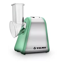 Rallador Eléctrico Yelmo Gr-3609 Vegetales/frutas/queso 200w Color Gris / Verde