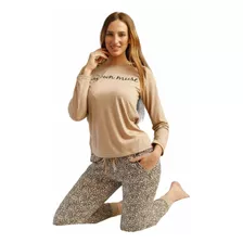 Pijama Mujer Invierno Manga Larga Donnamia 6301-21