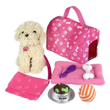 Clic N 'play Set 9 accesorios Con Cachorro De Peluche. Per.