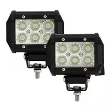 Exploradora Cuadrada 6 Leds X 2 Unidades 