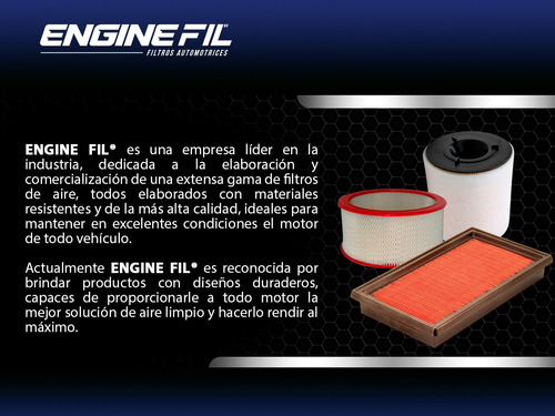 Filtro De Aire Engine Fil Fiat 500 L4 1.4l 2012 A 2015 Foto 3