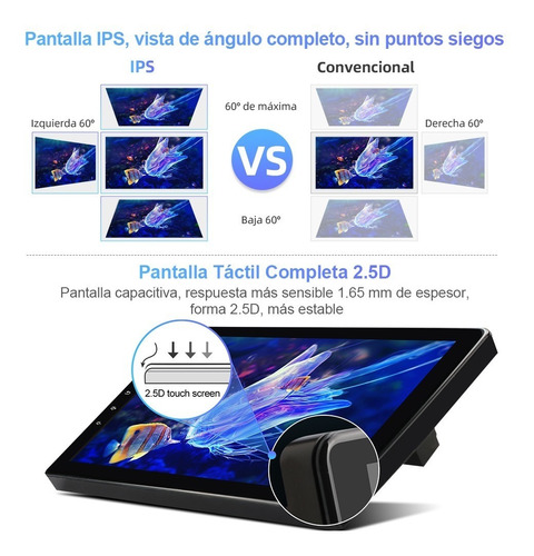 Estreo 2gb Carplay Cmara Para Chevrolet Aveo 2009-2017 Gps Foto 8