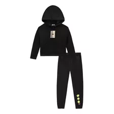 Conjunto Preto Emoji Style Kukie