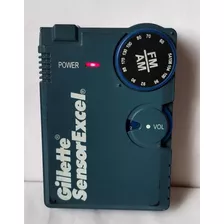 Radio Portátil Gillette Sensor Excel - Funcionando Remate
