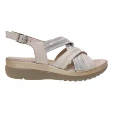 Sandalias Mujer Fragola Cuero Vacuno Acolchonadas 089229