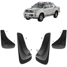 Kit 4 Peça Flap Lameiro Apara Barro Hilux 2005 08 10 12 2015