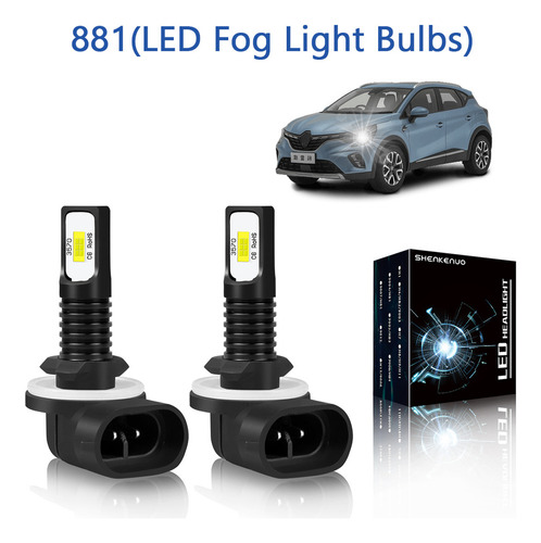 1 Par H8 H9 H11- Bombilla Led Antiniebla Para Hyundai Kia Hyundai Genesis Coupe