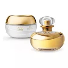 Kit Lily Eau De Parfum E Creme Acetinado Lily 250g