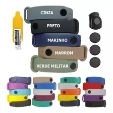 Kit 5 Pulseira Com Pino De Metal Para Mi Band 4 + 1 Película