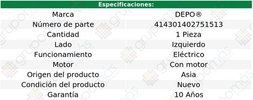 Faro Izq Elctrico C/motor Audi A1 16 Al 18 Depo Foto 4