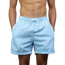 Short Praia Masculino Proteção Uv Seca Rápido Mauricinho