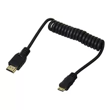 Cable En Espiral Atomos Full Hdmi A Mini Hdmi (11.8-17.7 )