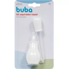 Kit Aspirador Nasal Com Conta Gotas - Buba