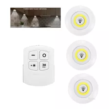 Luminária Led Inteligente Spot S/fio Controle Remoto+pilhas