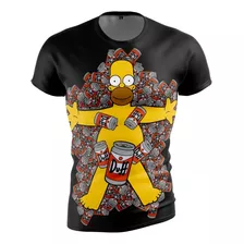 Remera Homero Simpsons Duff Series Fullprint