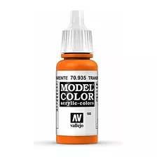 Pintura Naranja Transparente Vallejo 17ml