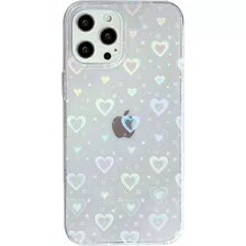 Love Heart Clear Soft Compatible Con Case Transpare...