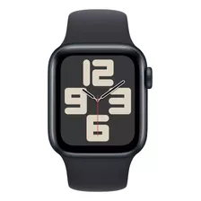 Apple Watch Se Gps (2da Gen) Caixa Meia-noite De Alumínio 44 Mm Pulseira Esportiva Meia-noite M/l