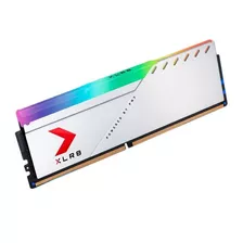 Memoria Ram Ddr4 White Rgb 8gb 3200mhz Pny C16 1.35v Xmp2.0