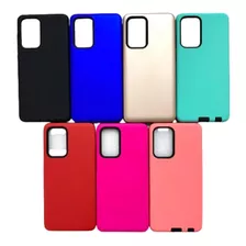 Funda Alto Impacto Para Samsung A52 + Templado Plano