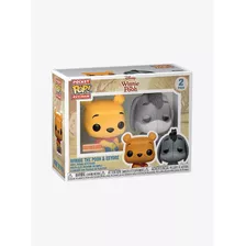 Funko Pop Winnie Pooh & Eeyore 2pk Llaveros Exclusive Sticke