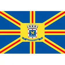 Bandeira Da Cidade De Campo Grande Estampada 0,90x1,28m