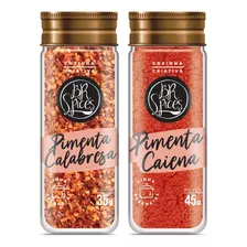 Kit Pimenta Calabresa E Pimenta Caiena Br Spices