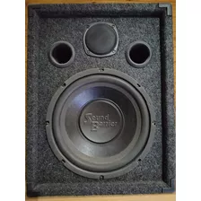 Par De Bafles Armados Con Woofer Soundbarrier 10 Pulgadas