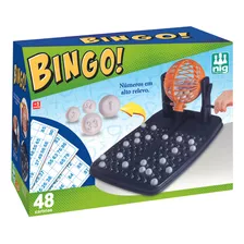 Jogo Bingo Infantil Nig Brinquedos 48 Cartelas