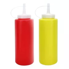 Kit 10 Ketchup E Maionese Para Servir Bar Lanchonete Lanches