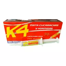 Mata Cucarachas Hormigas K4 Gel - g a $2000