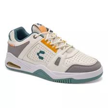 Charly Tenis Urbano Para Hombre Beige Gris,código 120422-1