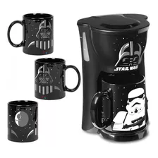 Cafetera De 1 Taza , Star Wars Darth Vader Y Stormtrooper