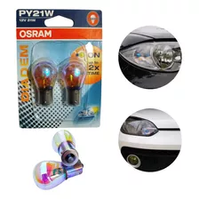 Par De Lâmpadas De Pisca Seta Diadem Osram 12v 21w 7507lda