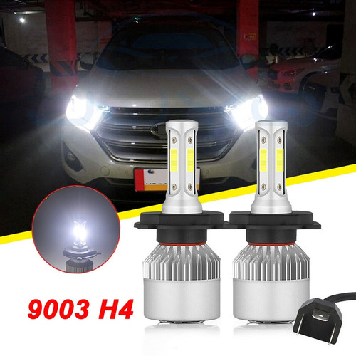 1 Par, 6000k, Kit De Faros Led 9003 H4 Luz Alta Y Baja hummer H 2   4 X 4