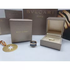Anillo Bvlgari Bulgari Original Oro 18k No Cartier Tiffany.