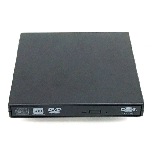 Gravador De Dvd Cd Externo Usb Slim Ultra Portatil Novo